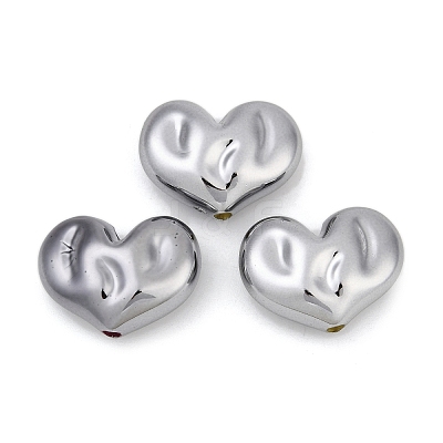 Plating Acrylic Beads OACR-B031-01B-1