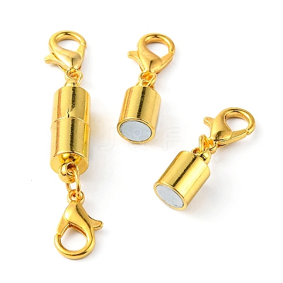 Brass Magnetic Clasps KK-YW0001-58G-1