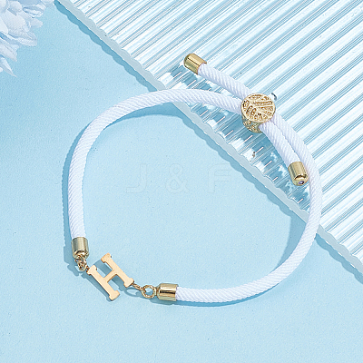 1pc Adjustable Nylon Cord Slider Bracelets for Women BJEW-LP0001-33H-G-1