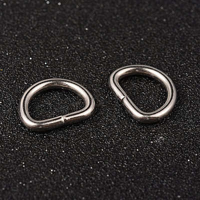 Tarnish Resistant 304 Stainless Steel D Rings STAS-G130-54P-1