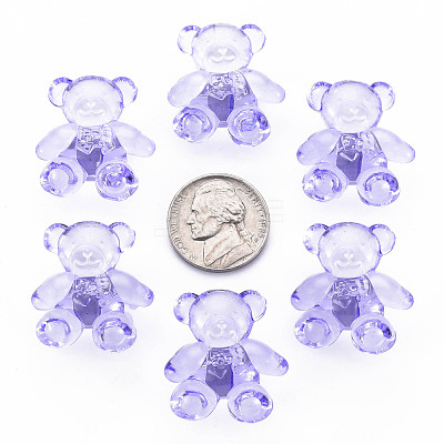Transparent Acrylic Beads MACR-S373-71-B06-1