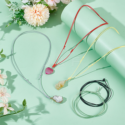 40Pcs Adjustable Korean Waxed Polyester Cord Necklace Making AJEW-UN0001-64A-1