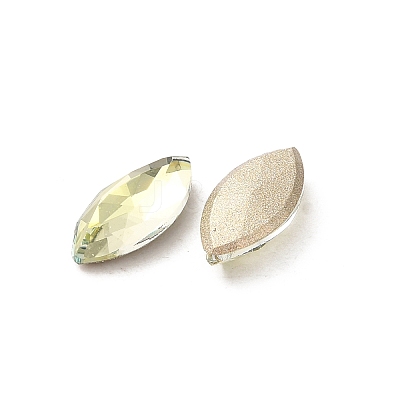 Glass Rhinestone Cabochons RGLA-P037-09B-D337-1