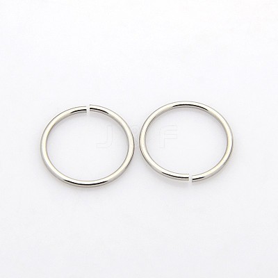 Tarnish Resistant 304 Stainless Steel Open Jump Rings STAS-N040-02-1