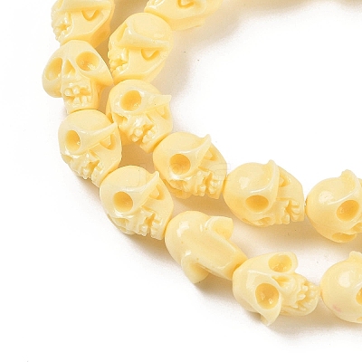 Synthetic Coral Carved Beads Strands CORA-M001-10A-1