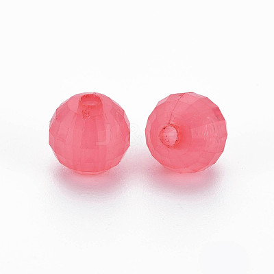 Transparent Acrylic Beads TACR-S153-42E-03-1