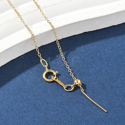 1/20 14K Gold Filled Cable Chains Bracelets for Women BJEW-Z102-01G-1