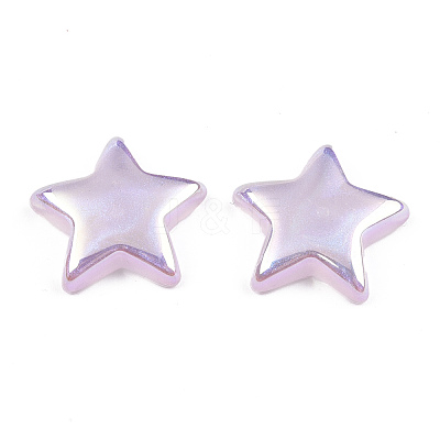 ABS Plastic Imitation Pearl Beads PACR-N013-03-1