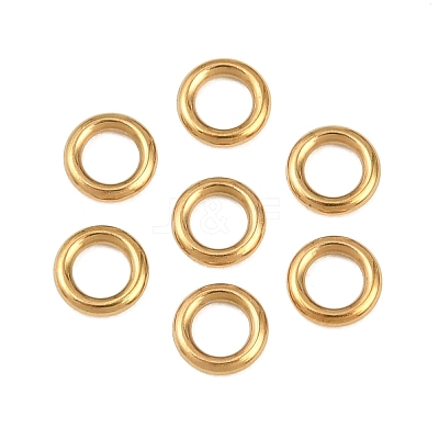 Ion Plating(IP) 304 Stainless Steel Closed Jump Rings STAS-G393-06G-05-1