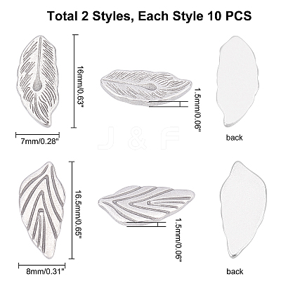 304 Stainless Steel Cabochons STAS-UN0013-98P-1