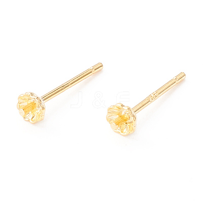 925 Sterling Silver Stud Earring Findings STER-P047-07G-1