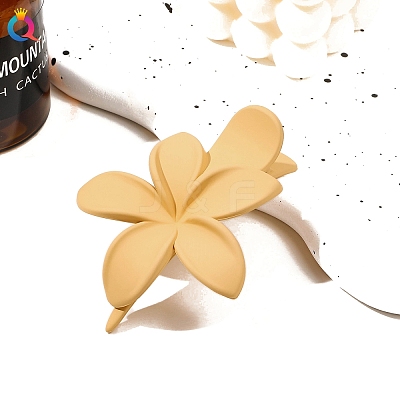 Cute Flower PC Alligator Hair Clips PW-WG01F4D-06-1