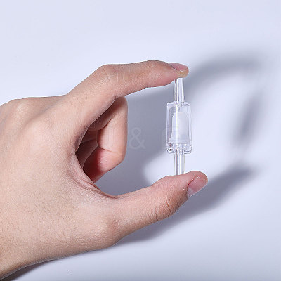 Plastic Fish Tank Air Pump Valve AJEW-WH0270-282B-1