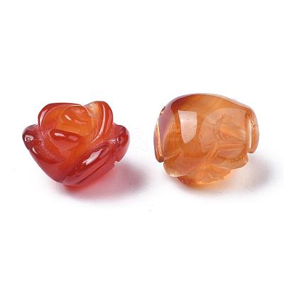 Natural Carnelian Scattered Beads G-O156-B-05B-1