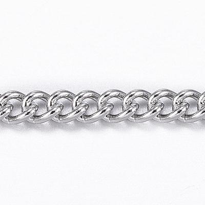 Tarnish Resistant 304 Stainless Steel Twisted Chains CHS-H007-70P-1