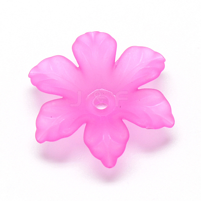Transparent Acrylic Beads FACR-S005-M-1
