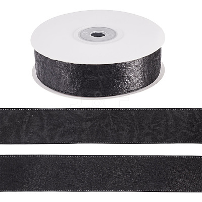 1 Roll Imitation Leather Polyester Ribbon LC-TA0001-02F-1