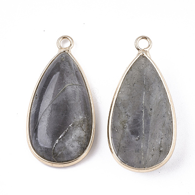 Natural Labradorite Pendants G-S344-51C-1