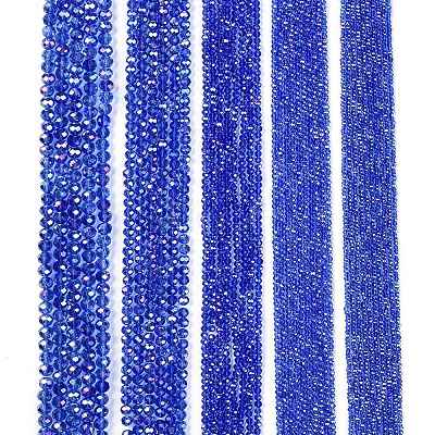 Electroplate Glass Beads Strands LS-EGLA-A044-T6mm-B31-1