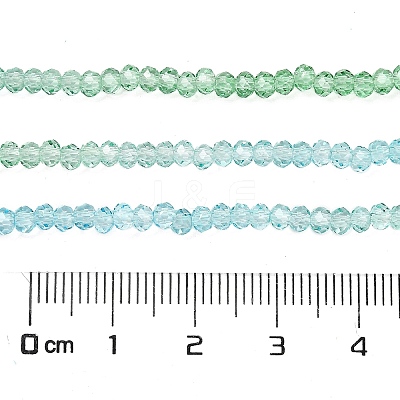 Transparent Painted Glass Beads Strands DGLA-A034-T2mm-A16-1