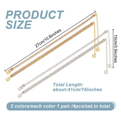 Brass Chain Bra Straps FIND-GO00006-1