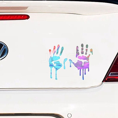 Car Decals- 1 Pcs Hand Car Hood Sticker ST-F711-2-1