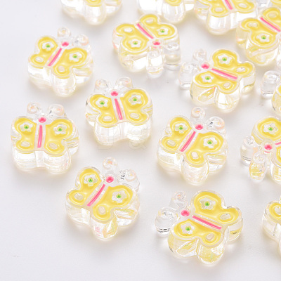 Transparent Acrylic Beads MACR-S374-01A-01-1
