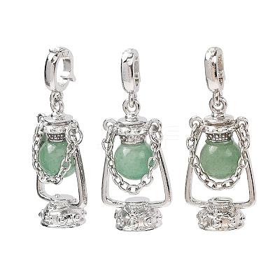 Natural & Synthetic Mixed Stone Pendants GG-CBA0251-04P-1