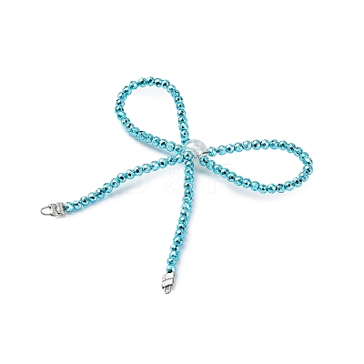 Alloy & Glass Bowknot Chandelier Component Links PALLOY-D360-01C-1