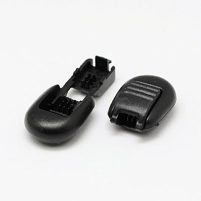 Dyed Eco-Friendly Plastic Cord End Locks Toggle Stoppers for Parachute Cord Sportswear Garment Backpack Accessories LS-FIND-E005-11B-1