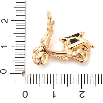Journey Theme Brass Pendants KK-K301-01B-G-1