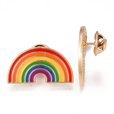 Alloy Enamel Brooches JEWB-N006-050-NR-1