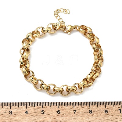 304 Stainless Steel Rolo Chain Bracelets for Women BJEW-A160-05G-1