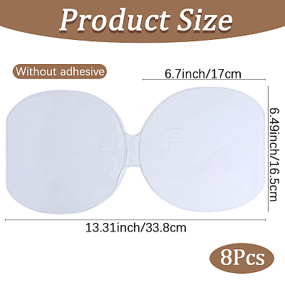 Plastic Table Tennis Racket Protective Film AJEW-WH20018-311B-1