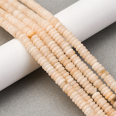 Natural Rouge Jade Beads Strands G-L624-H14-6x2mm-1