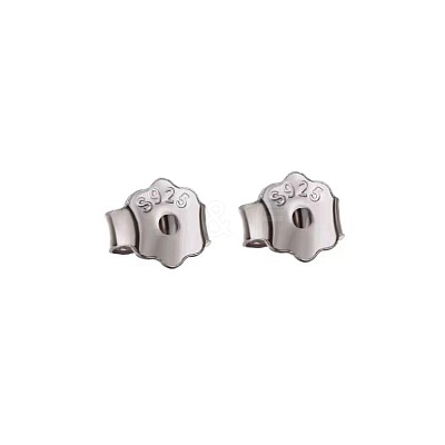 Sterling Silver Friction Ear Nuts PW-WG05E22-02-1