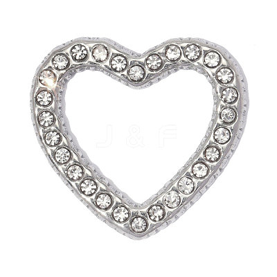 304 Stainless Steel with Crystal Rhinestone Pendants RB-OY001-14P-02-1