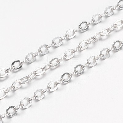 Brass Cable Chains X-CH030-S-1