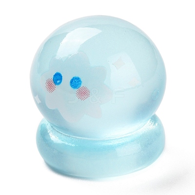 Christmas Theme Magic World Luminous Resin Display Decoration RESI-E048-02I-1