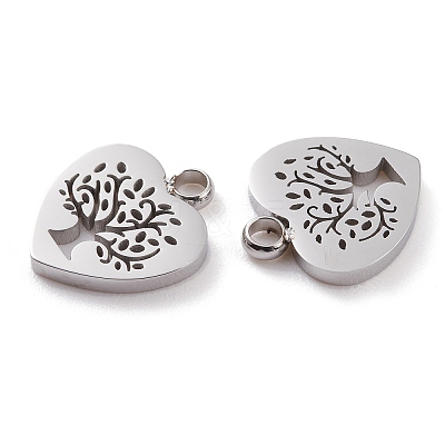 Non-Tarnish 304 Stainless Steel Charms LS-STAS-Y002-05P-1