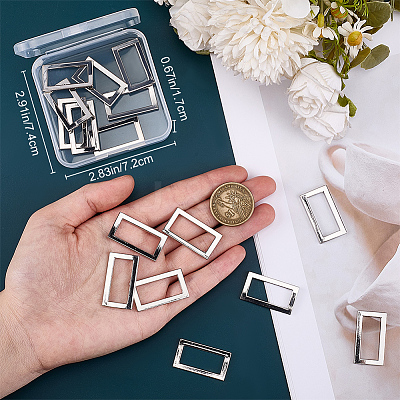 16Pcs Zinc Alloy Buckles FIND-BBC0002-43A-1