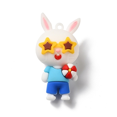 PVC Plastic Cartoon Big Pendants PVC-Q095-04B-1
