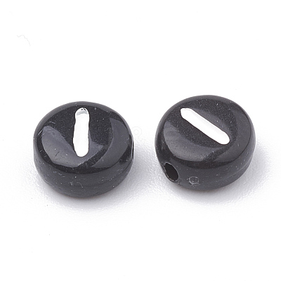 Opaque Acrylic Beads SACR-N002-02I-1