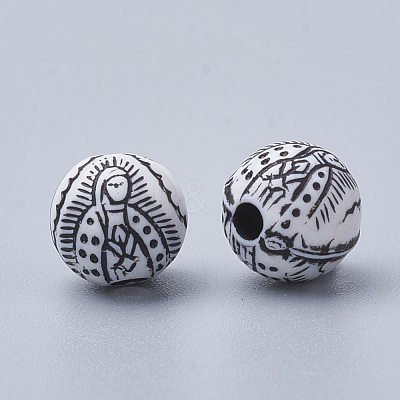 Craft Style Acrylic Beads MACR-Q226-05B-8mm-1