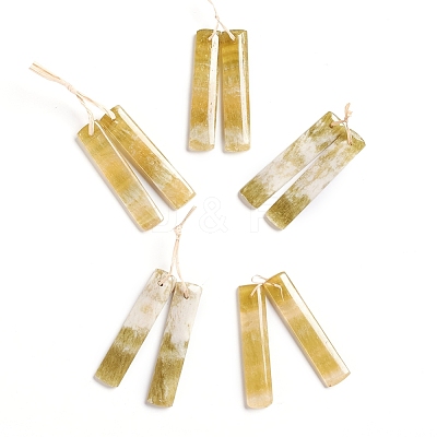 Natural Hemimorphite Pendants G-G827-05B-1