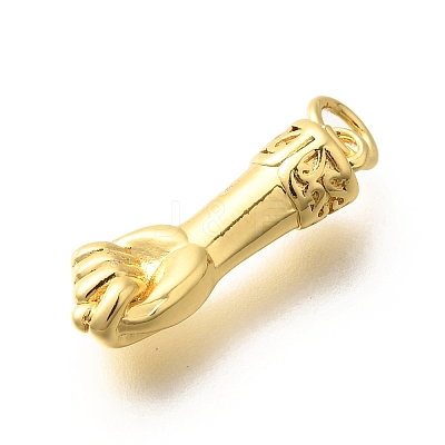 Brass Pendants KK-Q043-23G-1