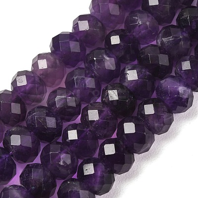 Natural Amethyst Beads Strands GG-CBA59DD-A01-5x8mm-1