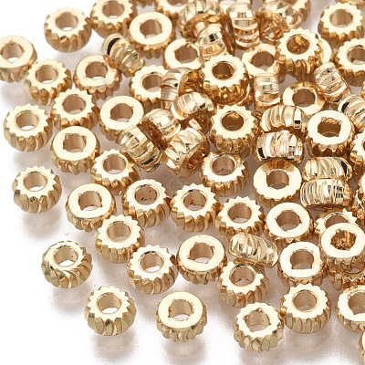 Brass Spacer Beads KK-T063-001B-NF-1
