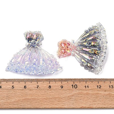 Luminous Opaque Resin Cabochons CRES-L045-11-1
