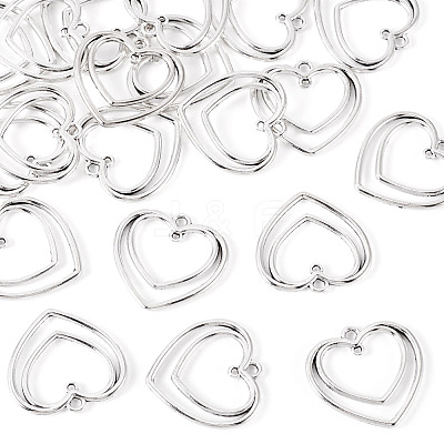 20Pcs Heart Iron Connector Charms FIND-TA0010-01-1